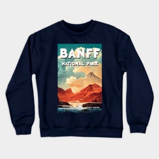 Banff National Park Crewneck Sweatshirt